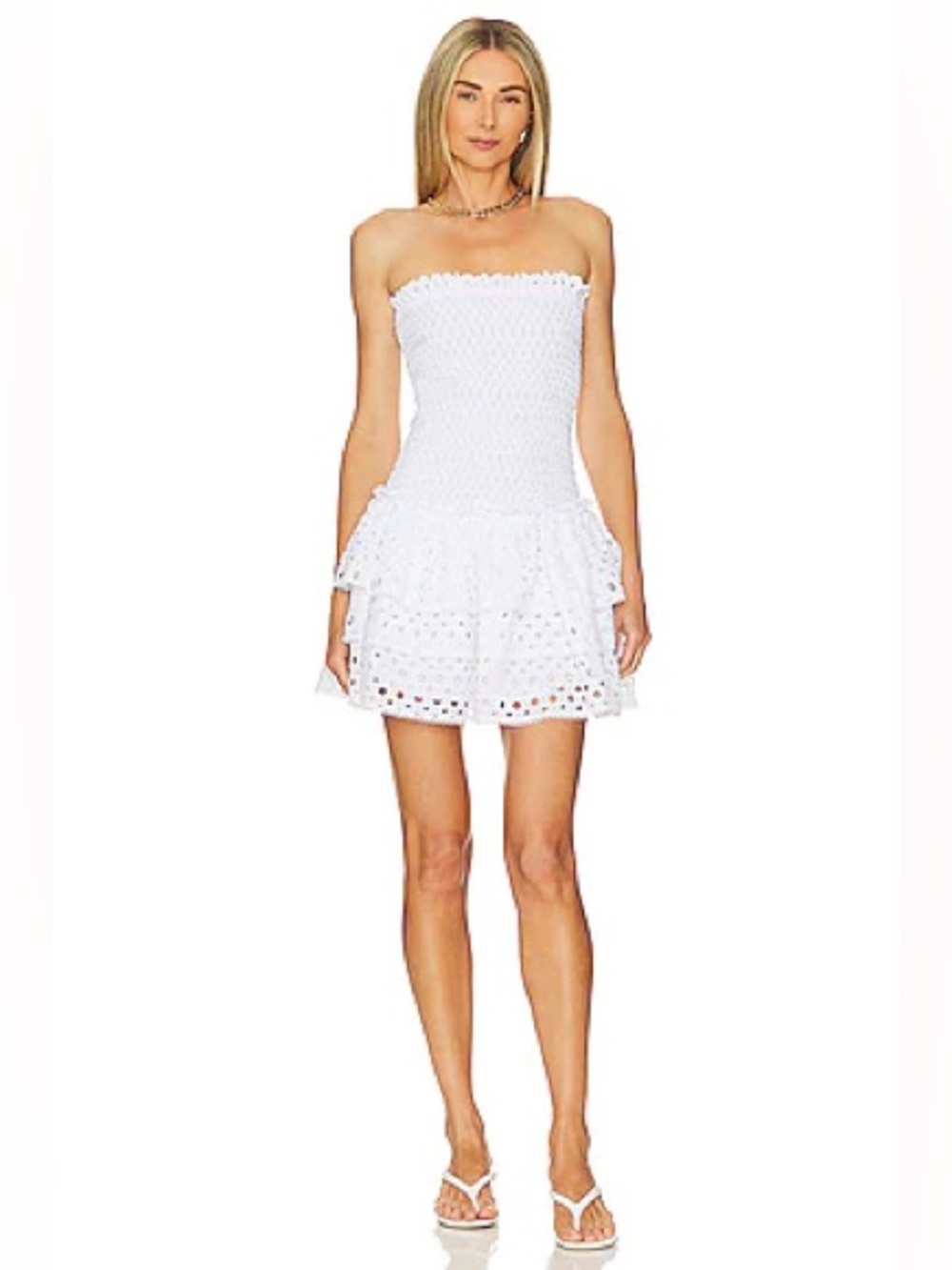 NBD Veera Mini Dress in Ivory